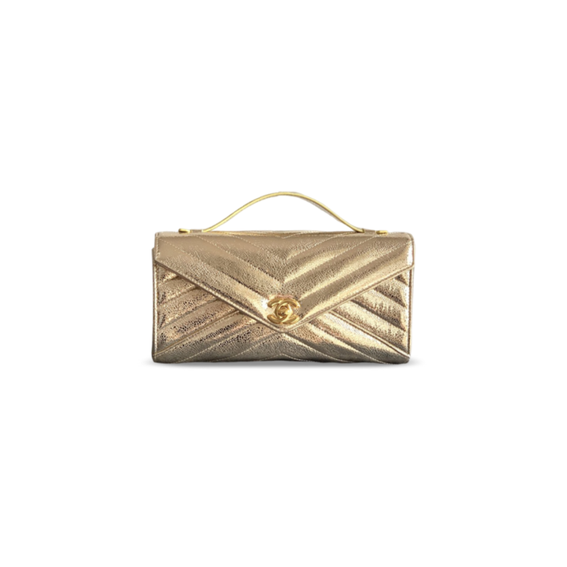 Ch**el 26x v-patterned evening bag as6044 (25*13*6cm)